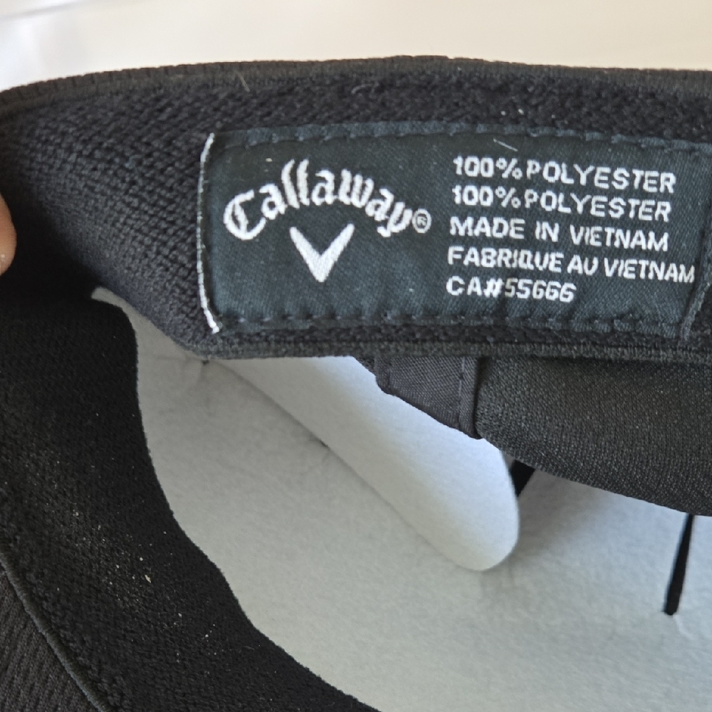 Callaway Black Golf Cap Sz S/M NWT - Picture 6 of 8